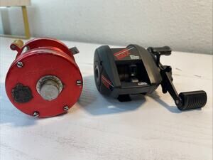 Vintage Abu Garcia Ambassadeur Fishing Reel Lot No 5000 Sweden & Max Reels VTG